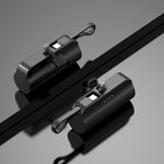 Power Bank Manufacturer - OEM 5000mAh Portable Capsule with Cable for Phone