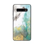 Phone Case Manufacturer - OEM Luxury Marble Tempered Glass for Samsung S10 Plus