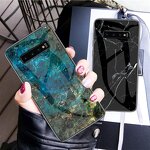 Phone Case Manufacturer - OEM Luxury Marble Tempered Glass for Samsung S10 Plus
