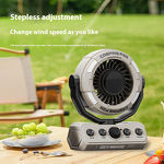 Rechargeable Fan Manufacturer - OEM High-Speed Oscillating Outdoor for Camping