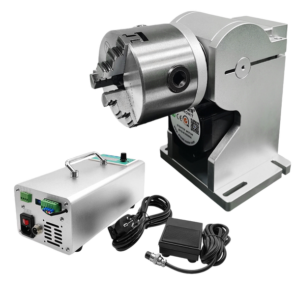 Laser Rotary Axis Manufacturer - OEM with Driver for Fiber Laser Marking Machine