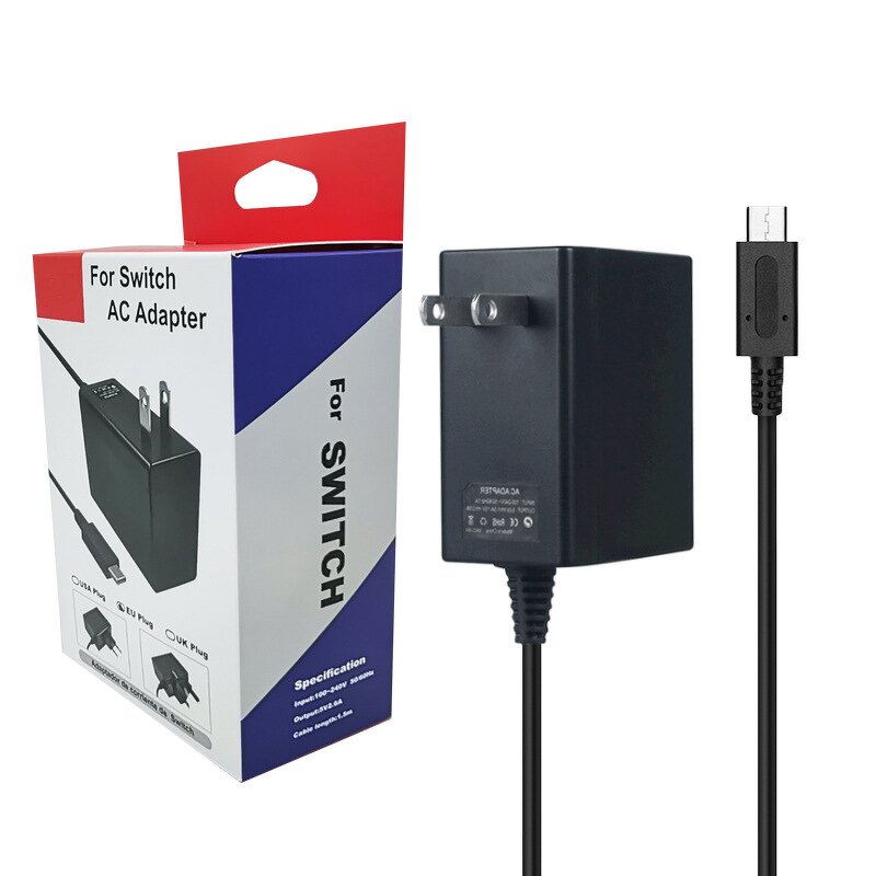 AC Adapter Charger Manufacturer - OEM AUEU/US Plug for Nintendo Switch OLED