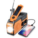 Emergency Radio Power Bank Manufacturer - OEM Solar Hand Crank AM FM NOAA 5000mAh