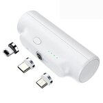 Magnetic Power Bank Manufacturer - OEM 3000mAh 3 in 1 Mini Magnet Charger