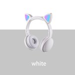 Girls Headphones Manufacturer - OEM Colorful Cute Cat Ear Wireless Flashing