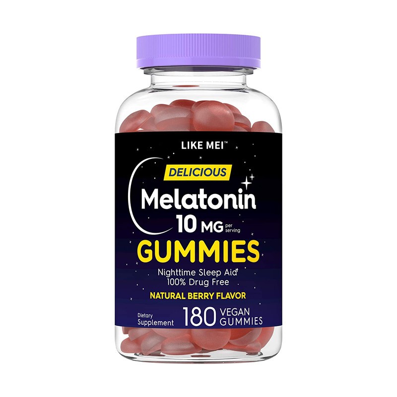 Melatonin Gummies Factory - OEM Kids Sleep 10mg Pectin Supplement