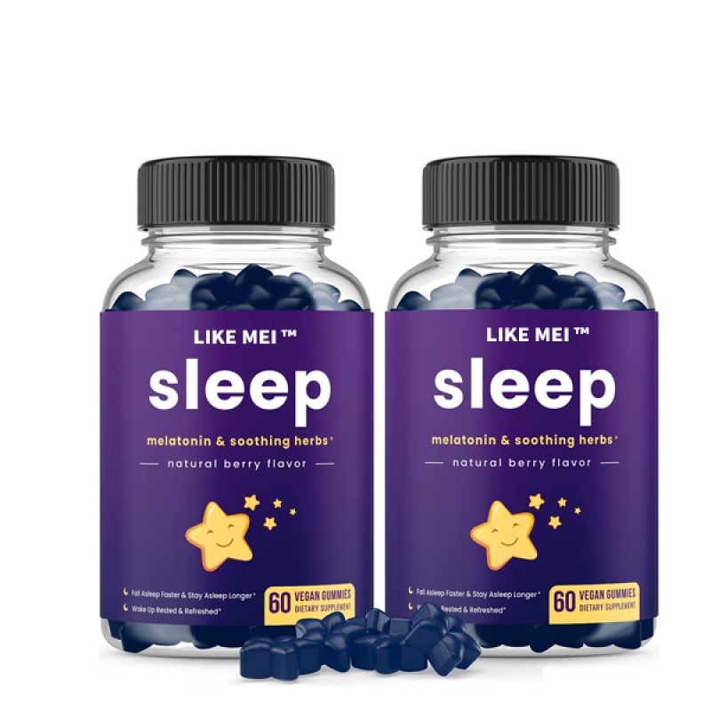 Sleep Gummies Factory - OEM Vegan Melatonin Muscle Recovery Bear