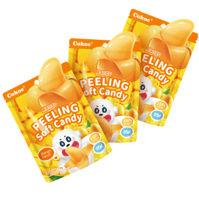 Gummy Candy Factory - OEM Cokoc Brand Hard Texture Fruit Flavors