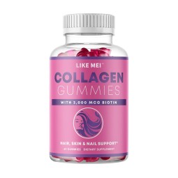 Biotin Gummy Manufacturer - OEM Vegan Collagen Hyaluronic Acid Supplement
