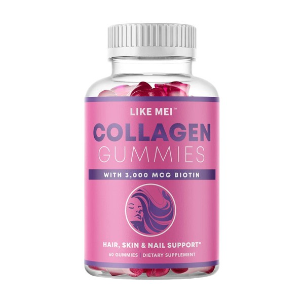 生物素软糖生产商-素食胶原蛋白透明质酸保健代工