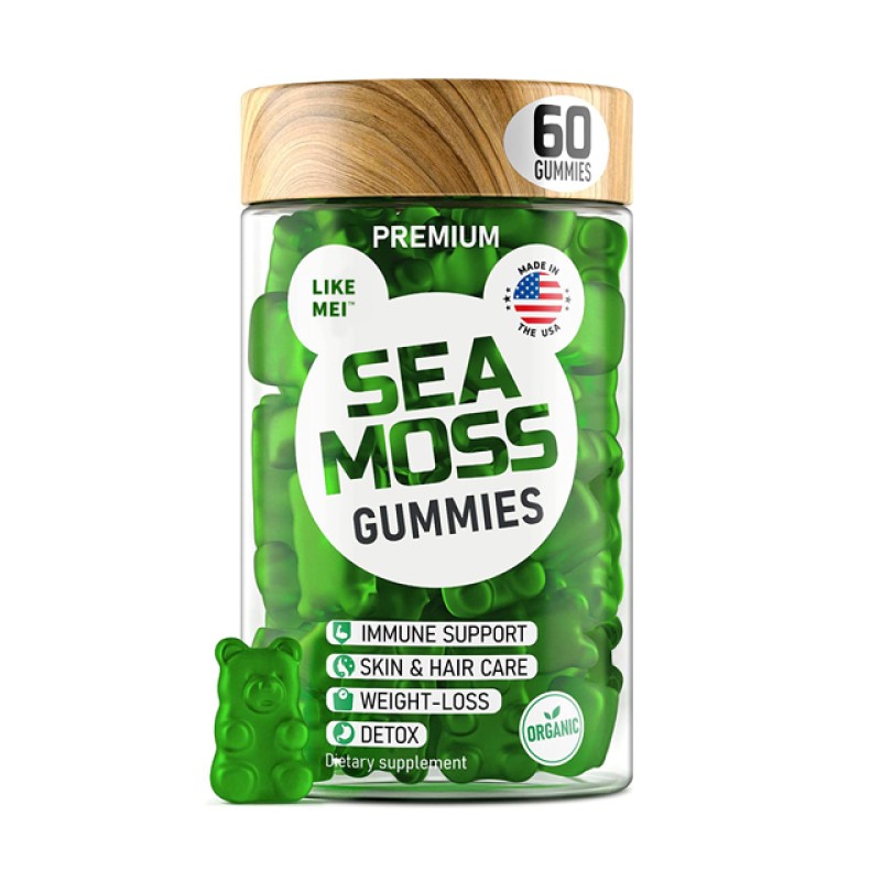 Sea Moss Gummies Factory - OEM Purple Irish Organic Private Label