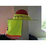 Hard Hat Sun Shade Manufacturer - OEM with Elastic to Defence the Sun