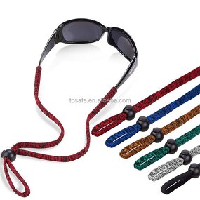 Eyewear Retainer Manufacturer - OEM Adjusted Nylon Elastic Sports Glasses Rope
