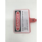 Electrical Safety Tag Manufacturer - OEM Polypropylene Single Use LOTO Lockout Tagout