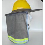 Neck Sun Protector Manufacturer - OEM US Market High Visibility for Hard Hat