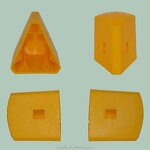 Rebar Safety Cap Manufacturer - OEM Triangle Star Picket Caps