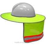 Hard Hat Sun Shade Manufacturer - OEM Enhanced Visibility Full Brim Sun Shade