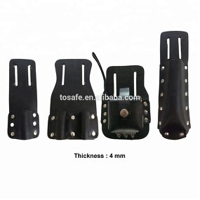 Scaffold Tool Belt Manufacturer - OEM Durable 100% Split Leather with Stainless