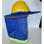 Neck Sun Protector Manufacturer - OEM US Market High Visibility for Hard Hat