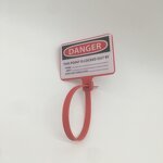 Electrical Safety Tag Manufacturer - OEM Polypropylene Single Use LOTO Lockout Tagout