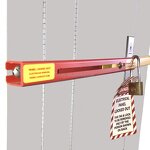 Electrical Panel Lockout Manufacturer - OEM Sturdy Non-conductive 14-20 Inch Telescoping