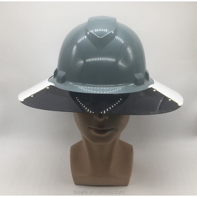 Hard Hat Visor Manufacturer - OEM Patented MSA Pyramex Different Types Full Brim