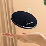 Wireless Charger Factory - 2024 Best Selling 15W Round Fast Charger