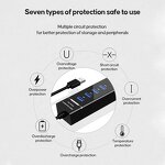 USB Hub Manufacturer - Best Selling Multi System Compatible 4 Port