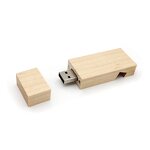 USB Flash Drive Manufacturer - Wood Custom Logo Pendrive Laser Print