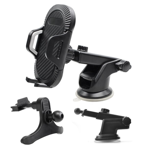 Car Phone Holder Manufacturer - Universal ABS 2 in 1 Air Vent Holder