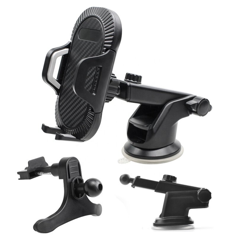 Car Phone Holder Manufacturer - Universal ABS 2 in 1 Air Vent Holder