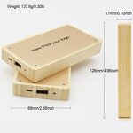 Wood Power Bank Factory - High Quality Laser Engraved Walnut Maple
