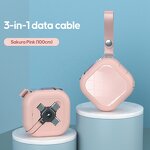 Data Cable Factory - New Design 4 in 1 5A Fast Charger Retractable Cable