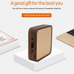 Wood Power Bank Factory - Hot Selling Wood Custom Logo Mobile Charger