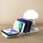 Mushroom Lamp Charging Station Manufacturer - Trending Multi QC3.0 Fast
