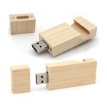 USB Flash Drive Manufacturer - Wood Custom Logo Pendrive Laser Print