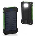 Solar Power Bank Factory - New Design Solar Panel Charging Waterproof