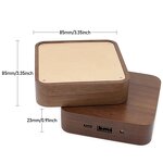 Wood Power Bank Factory - Hot Selling Wood Custom Logo Mobile Charger