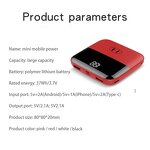 Mini Power Bank Factory - New Design Slim Fast Charge LED Display