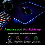 RGB Gaming Mouse Mat Manufacturer - 2024 Anti-Slip Rubber Base