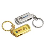 USB Flash Drive Manufacturer - Top Selling Custom Logo Swivel Mental