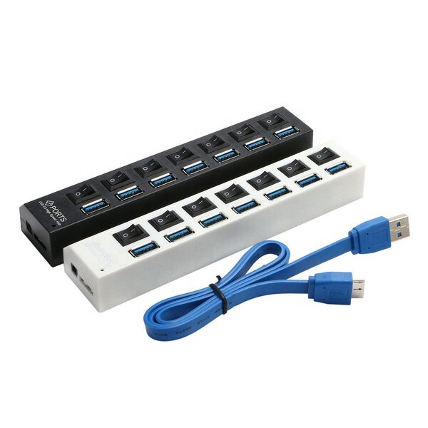 USB Hub Factory - Best Quality Switch Hub 7 Port USB 3.0 Splitter