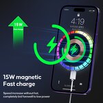 Magnetic Wireless Charger Manufacturer - Hot Sell New Car Charger with Light