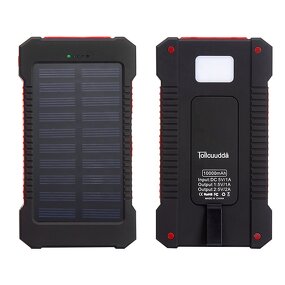 Solar Power Bank Factory - New Design Solar Panel Charging Waterproof