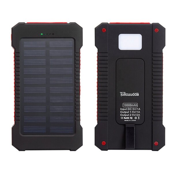 Solar Power Bank Factory - New Design Solar Panel Charging Waterproof