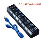 USB Hub Factory - Best Quality Switch Hub 7 Port USB 3.0 Splitter