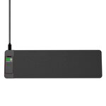 Wireless Charging Mouse Pad Factory - Hot Selling Soft Black Custom