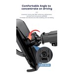 Car Phone Holder Factory - Top Sales 2 in 1 Air Vent Cradle Mount