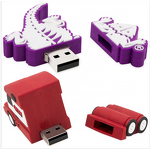 USB Flash Drives Manufacturer - PVC Material Creative Pattern Custom