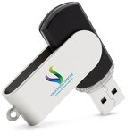 USB Flash Drive Factory - Custom Logo Swivel Metal Pendrive